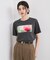 【接触冷感】フラワーフォト＆ロゴTシャツ