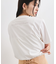 【接触冷感】フラワーフォト＆ロゴTシャツ