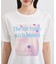 【接触冷感】フラワーフォト＆ロゴTシャツ