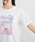 【接触冷感】フラワーフォト＆ロゴTシャツ