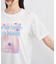 【接触冷感】フラワーフォト＆ロゴTシャツ