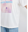 【接触冷感】フラワーフォト＆ロゴTシャツ