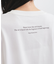 【接触冷感】フラワーフォト＆ロゴTシャツ