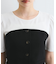 【新色追加】【美easy】釦ビスチェTシャツドッキングプルオーバー【接触冷感/洗える】