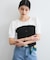 【新色追加】【美easy】釦ビスチェTシャツドッキングプルオーバー【接触冷感/洗える】