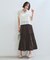 【洗える】ワッシャー加工スカート