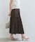 【洗える】ワッシャー加工スカート