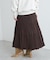 【洗える】ワッシャー加工スカート