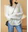 モヘアタッチシアーニット