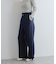 【洗える】シャイニーワンタックワイドパンツ