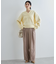 もちっとふわふわスフレタッチニュアンスＶネックプルオーバー【洗える】