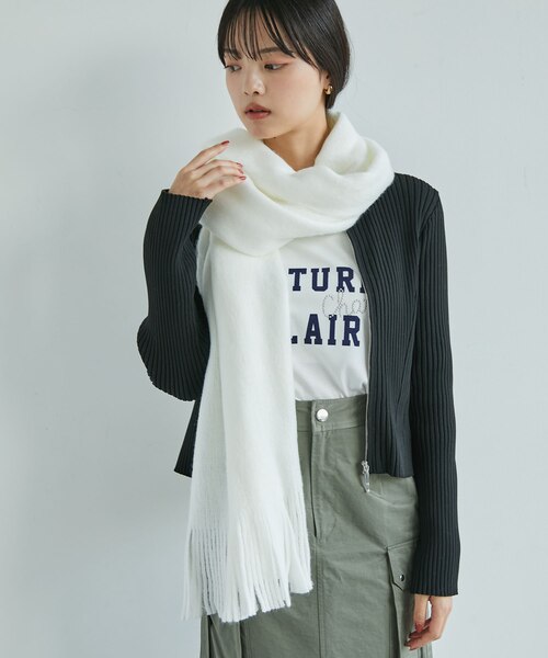 ミンクタッチもちもちストール｜ビスの通販｜&mall（アンドモール