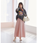 美easyリネンライクAラインスカート
