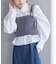 モールニットビスチェ