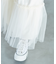 ニュアンス柄チュールスカート