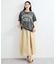 ピグメント加工プリントビッグTシャツ