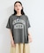ピグメント加工プリントビッグTシャツ