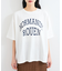 ピグメント加工プリントビッグTシャツ