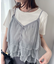 【WEB限定】【前後2WAY】グリッターフレアビスチェ