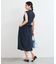 【美easy】リネンライクジレワンピース【接触冷感/洗える】
