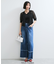 【WEB限定】シアーボーダーサマーポロニット