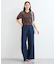 【WEB限定】シアーボーダーサマーポロニット