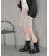 【抗菌防臭】タンクソールサイドニットブーツ