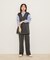 【WEB限定】【洗える】ジレ＆ストレートパンツセット
