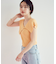 アシンメトリービッグカラーノースリーブニット【sustainable】