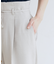 【セットアップ対応】リネンライク ハイウエストワイドパンツ