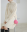 【WEB限定】ざっくりニットミニワンピース