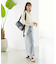 レイヤードラメメッシュIラインスカート