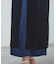 レイヤードラメメッシュIラインスカート