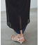 レイヤードラメメッシュIラインスカート