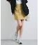 フラップ付き台形ミニスカート