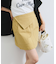 フラップ付き台形ミニスカート