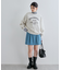 ボンディングフレアミニスカート