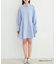 【洗える】美easyフレアシャツワンピース