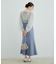 【新色追加】【VIS DRESS】チュールパールブラウス＆ジャガードワンピースセット