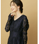 【VIS DRESS】総レースバックオープンワンピース