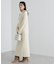 【WEB限定】アンサンブル風Vネックニットワンピース