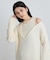 【WEB限定】アンサンブル風Vネックニットワンピース