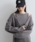 【WEB限定】アンサンブル風Vネックニットワンピース