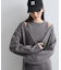 【WEB限定】アンサンブル風Vネックニットワンピース