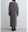 【WEB限定】アンサンブル風Vネックニットワンピース