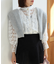 【WEB限定】ハイネックレースブラウス