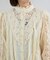 【WEB限定】ハイネックレースブラウス