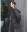 軽くて温かい中綿ウエストマークコート
