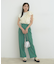 【SET】サッシュ付きフリルドッキングプルオーバー