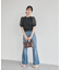 【夏トップス総選挙/お気に入り登録No.1】袖シアードッキングニット